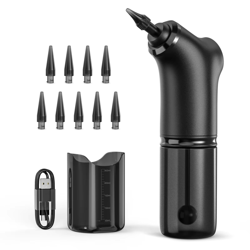 SUNUO Automatic Ear Cleaning Kit – Water Irrigation Earwax Remover with 4 Pressure Modes