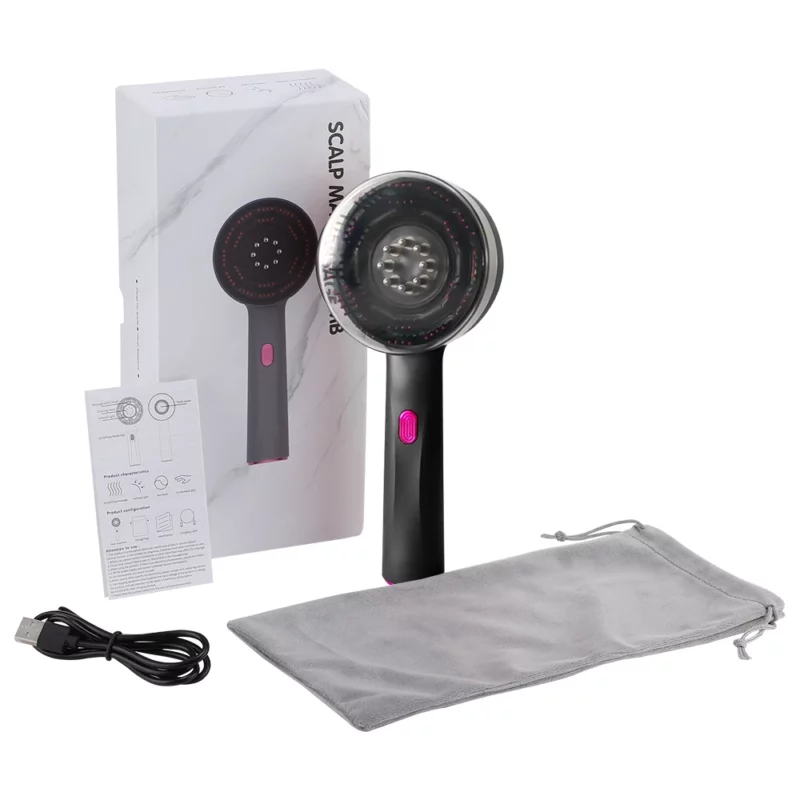 Electric Scalp Massage Comb – Red Light Therapy for Hair Growth