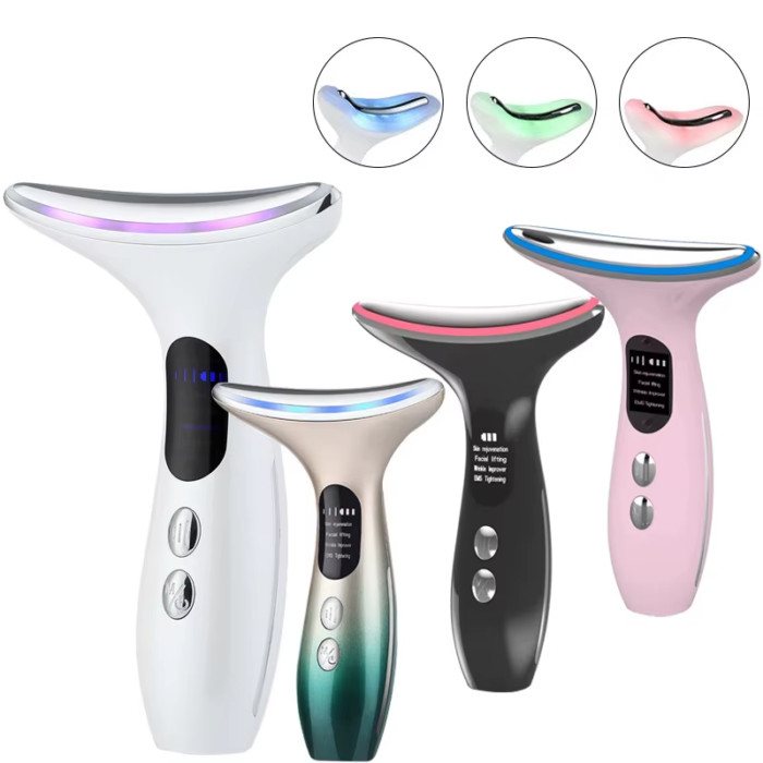 3-in-1 Neck and Face Beauty Device – Firming, Lifting & Rejuvenation Tool